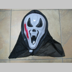 Vreskot - Scary Movie,  plastová maska na tvár s elastickou kapucou